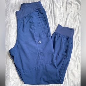 Navy blue Scrub Jogger W123